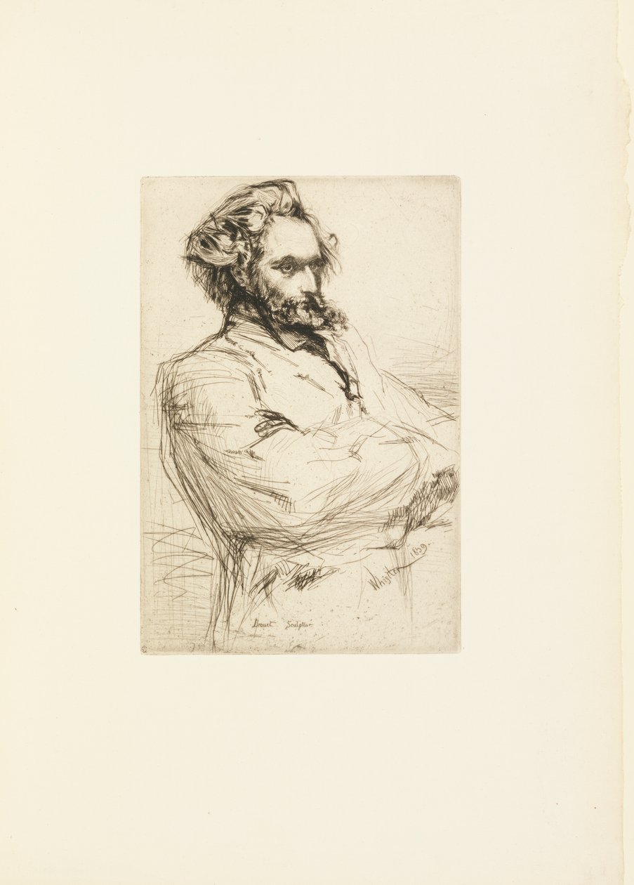 Drouet av James Abbott McNeill Whistler