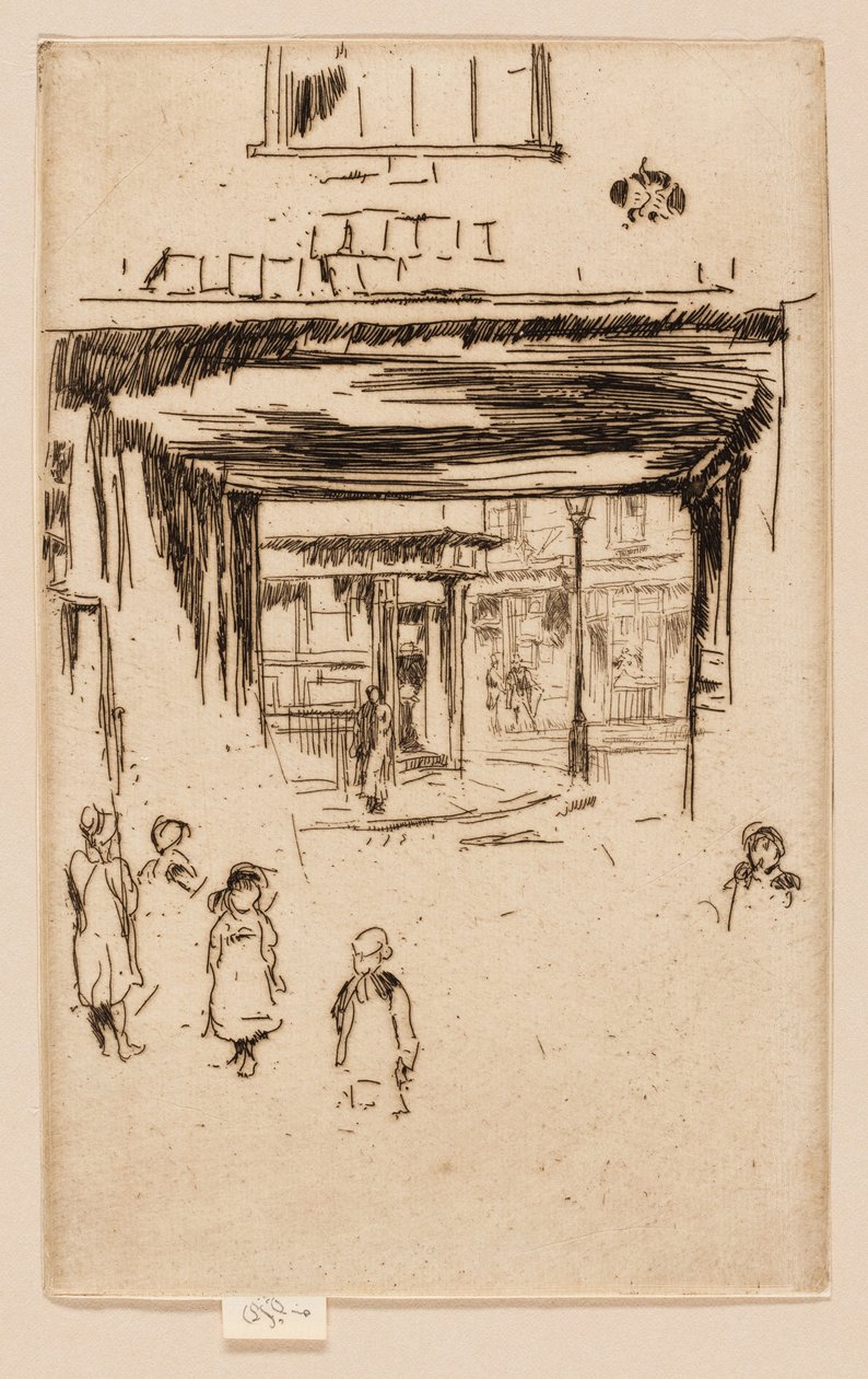 Drury Lane av James Abbott McNeill Whistler
