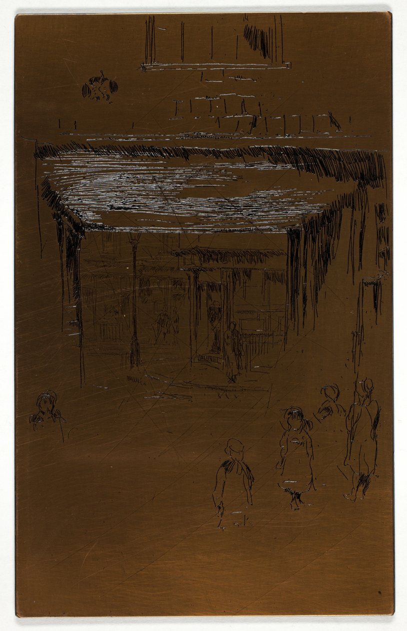 Drury Lane av James Abbott McNeill Whistler