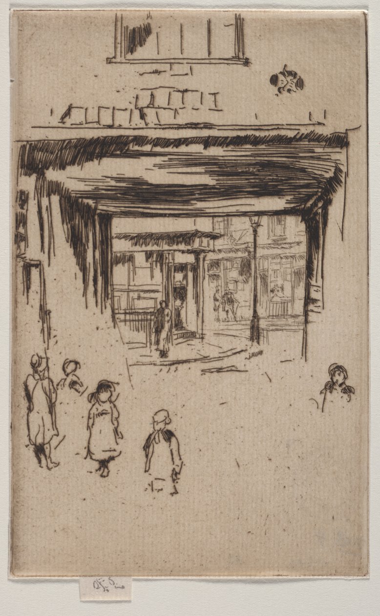Drury Lane av James McNeill Whistler
