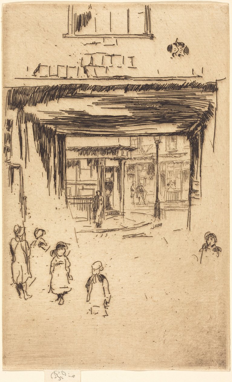 Drury Lane av James McNeill Whistler