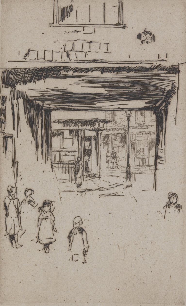 Drury Lane av James McNeill Whistler