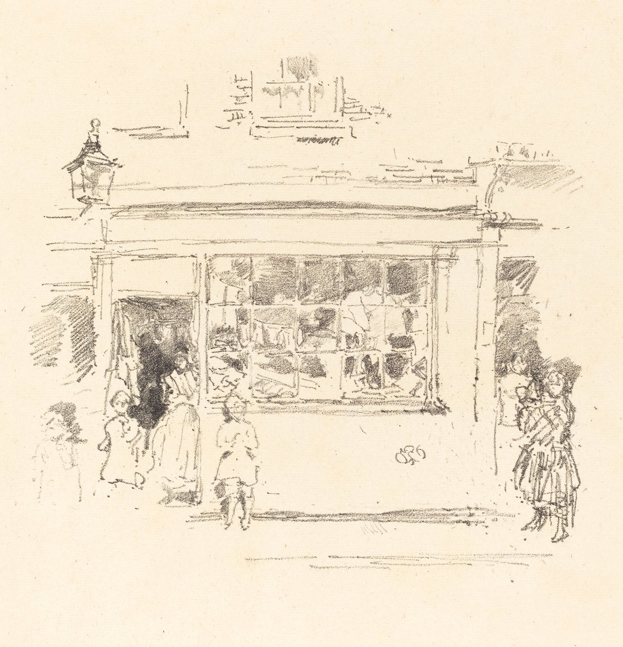 Drury Lane Rags av James Abbott McNeill Whistler
