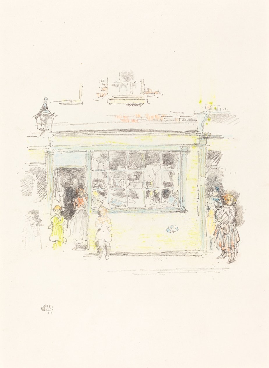 Drury Lane Rags av James Abbott McNeill Whistler