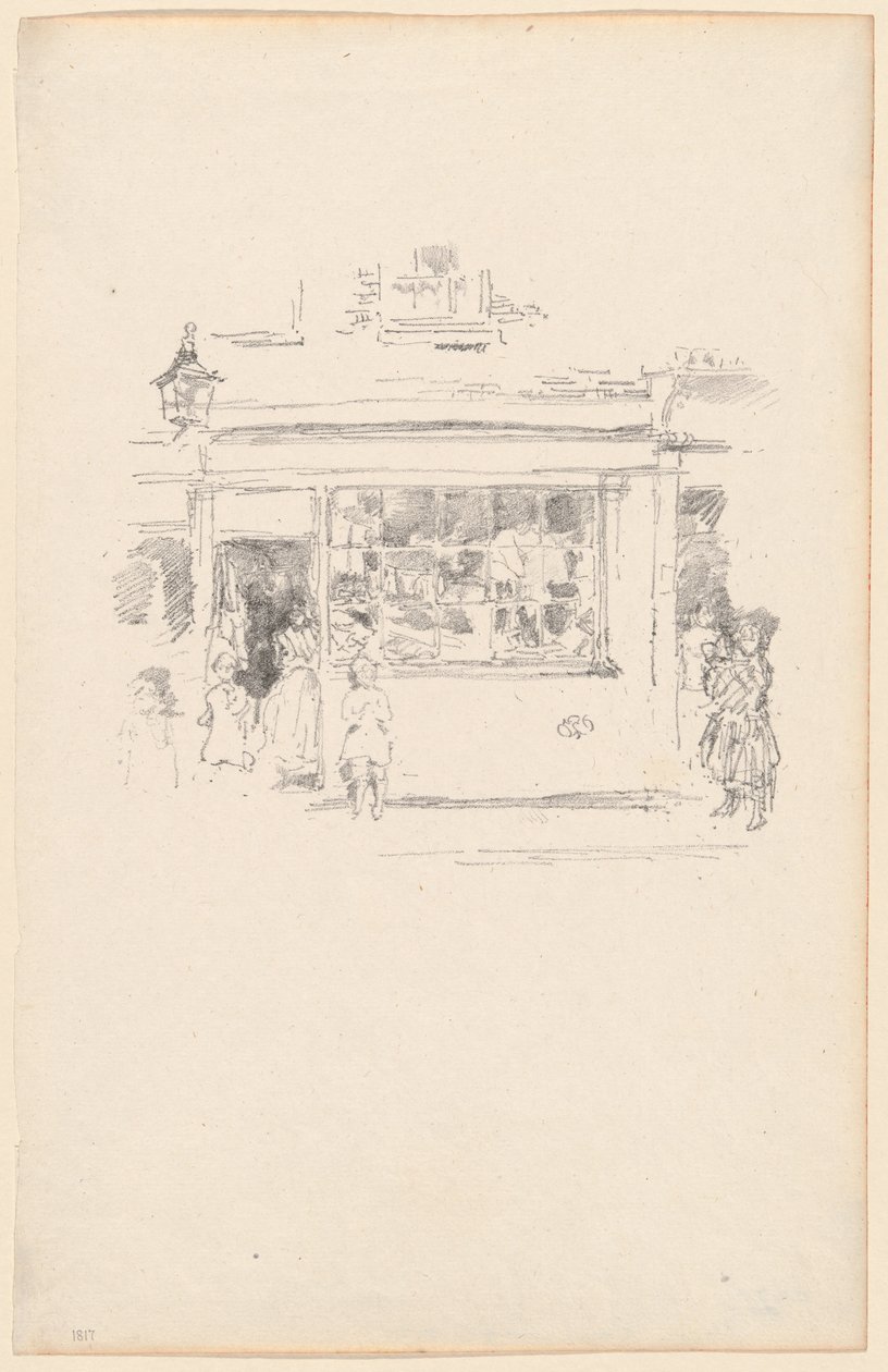 Drury Lane Rags av James Abbott McNeill Whistler