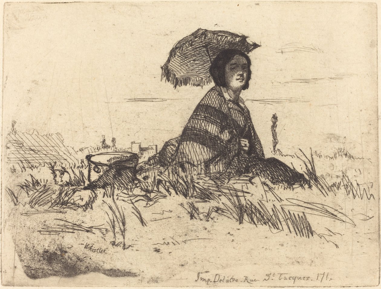På høylys dag av James Abbott McNeill Whistler