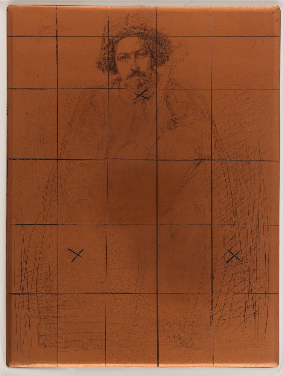 Etseplate: Becquet av James Abbott McNeill Whistler