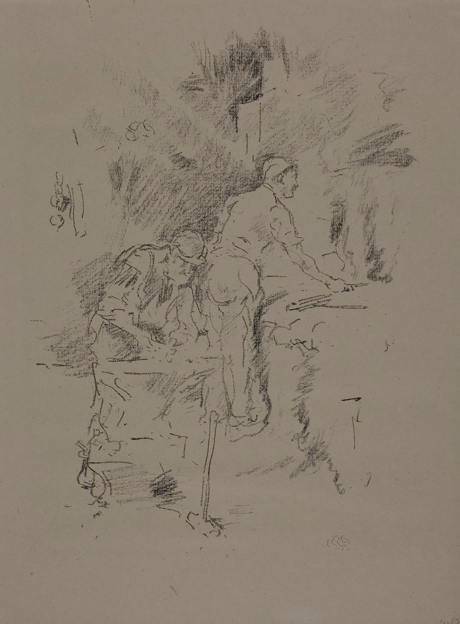 Far og sønn av James Abbott McNeill Whistler