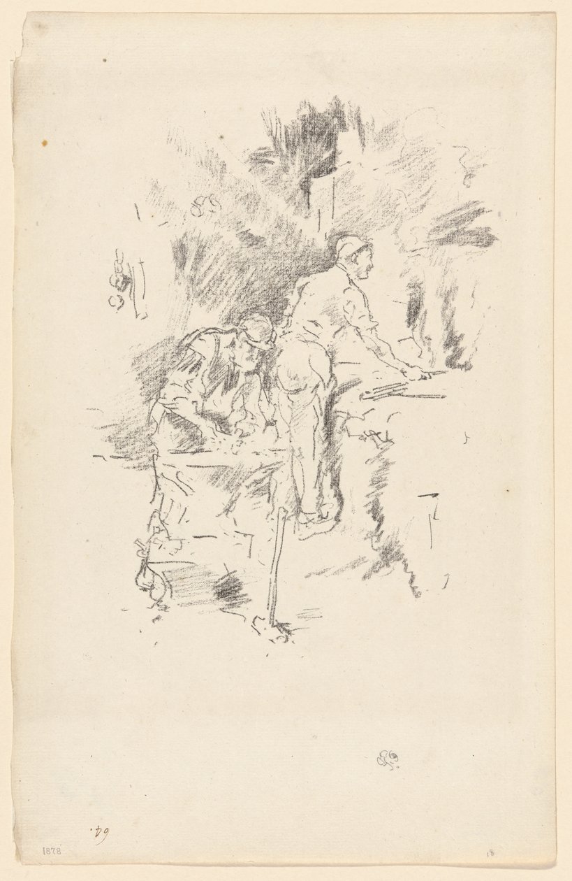Far og sønn av James Abbott McNeill Whistler
