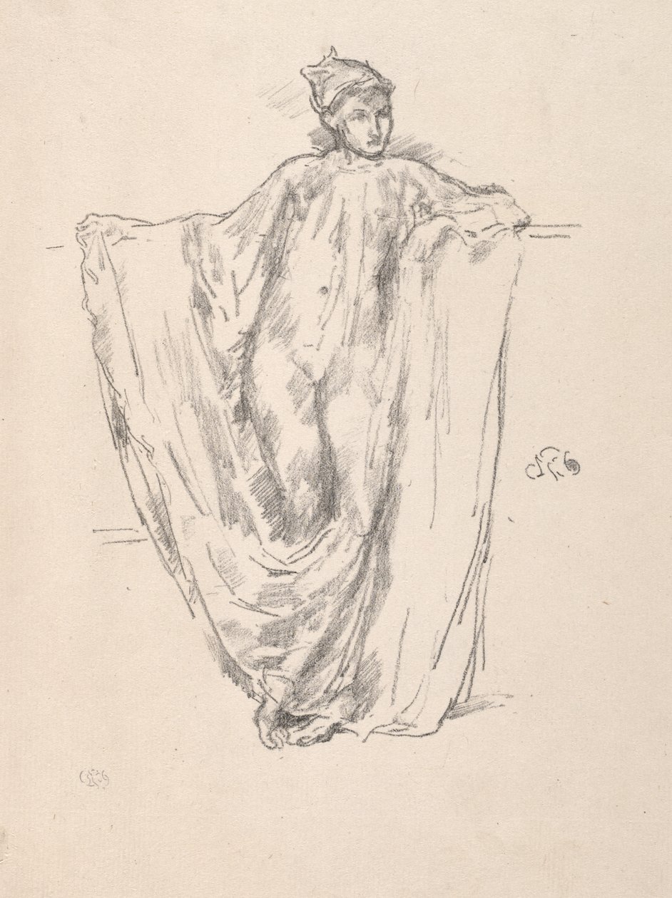 Figurstudie av James McNeill Whistler