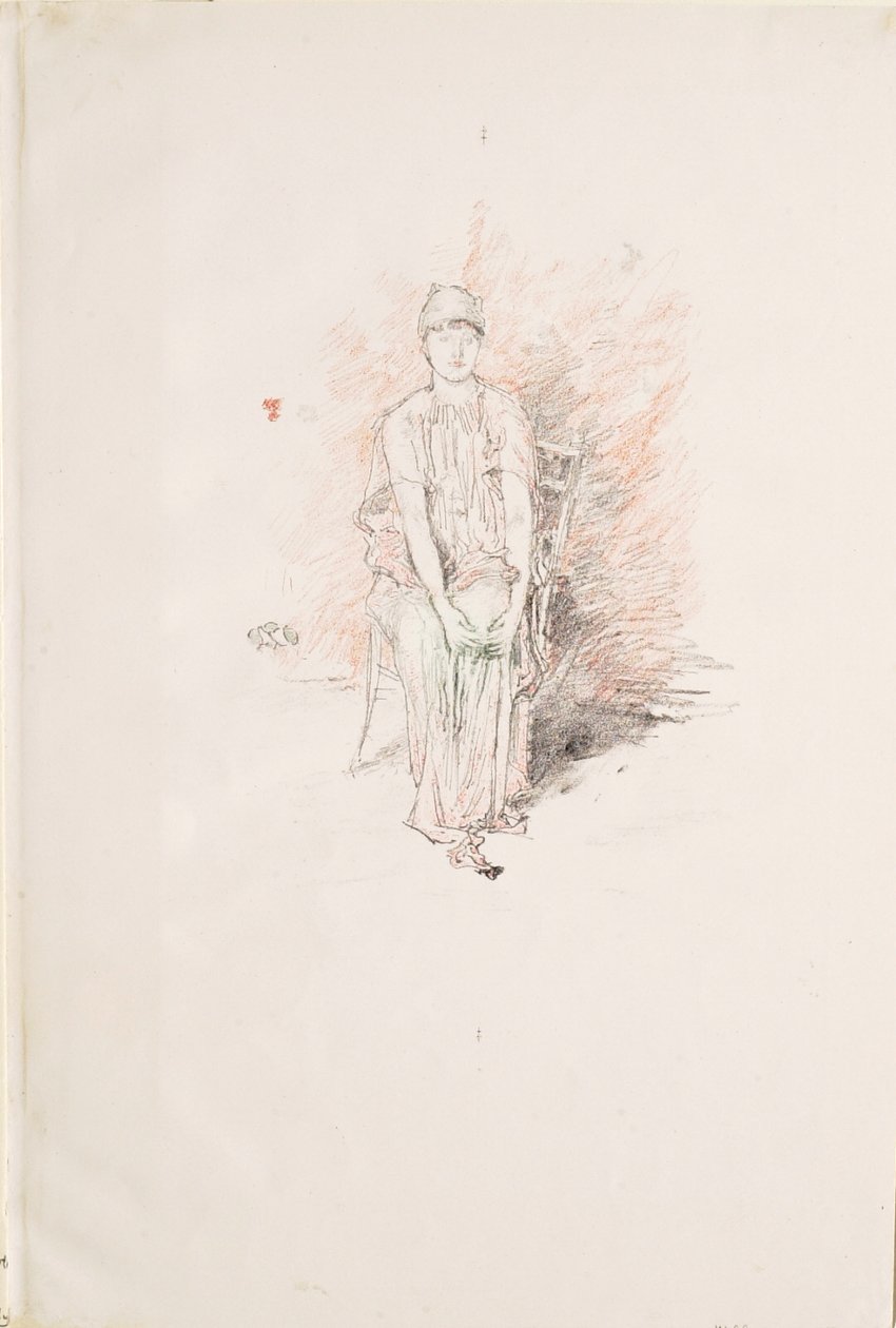 Figurstudie i farger av James McNeill Whistler