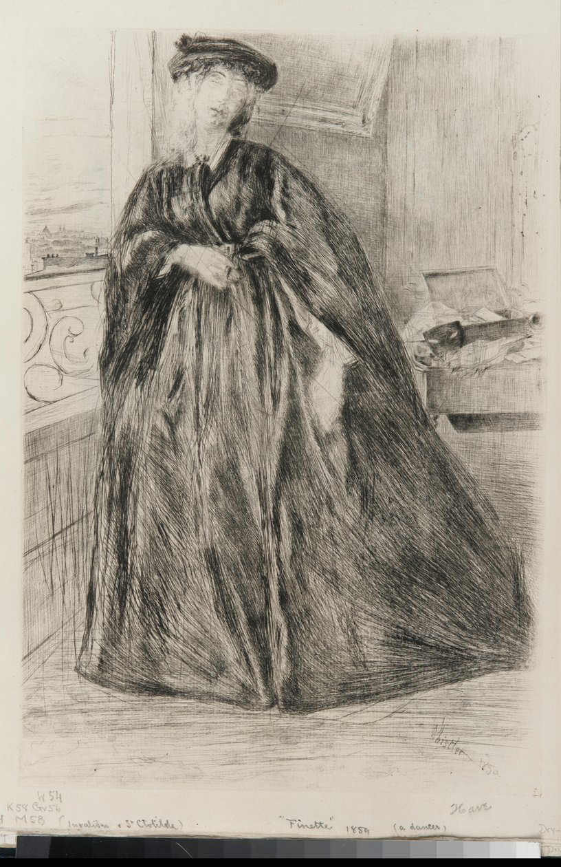 Finette av James Abbott McNeill Whistler