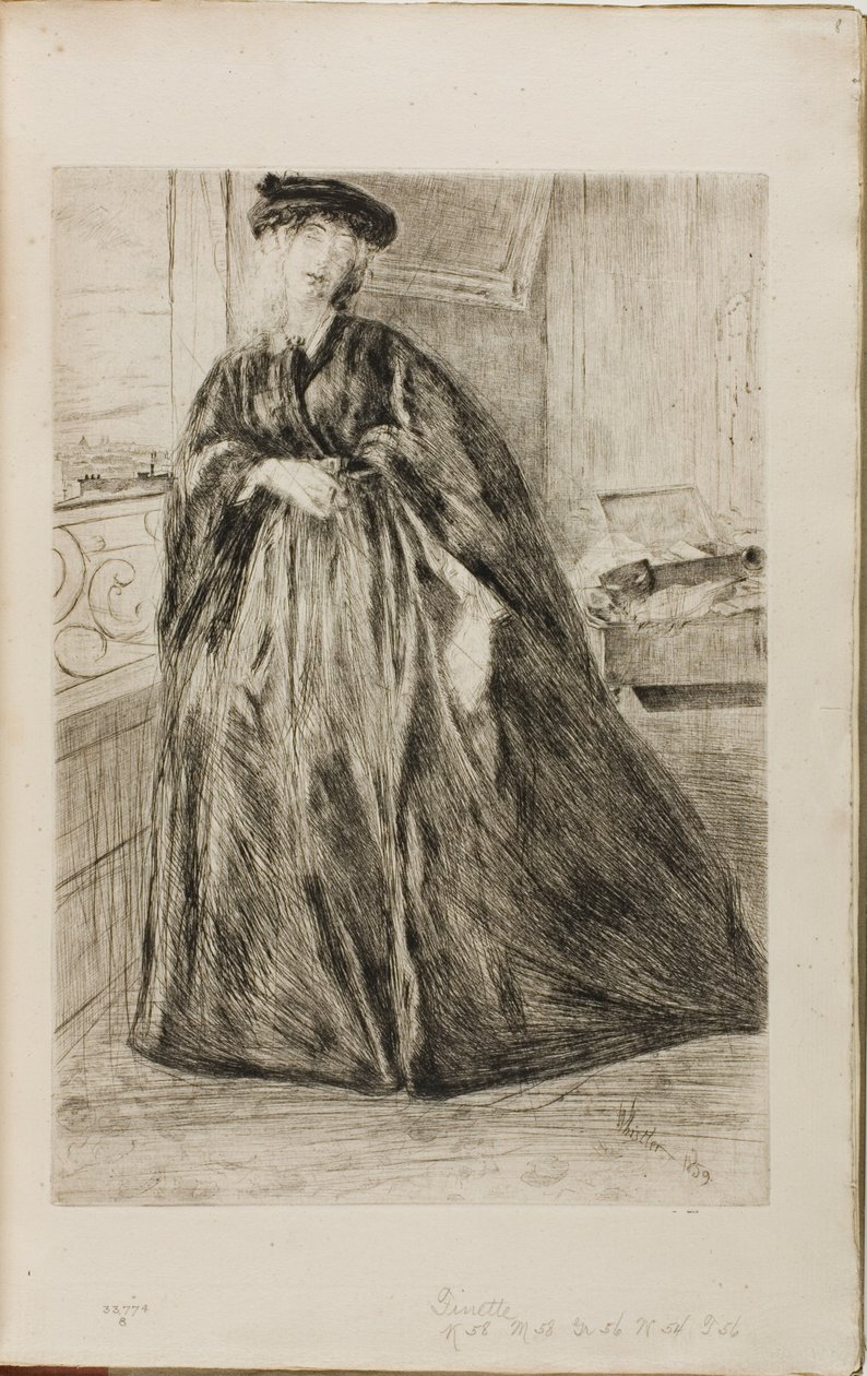 Finette av James Abbott McNeill Whistler