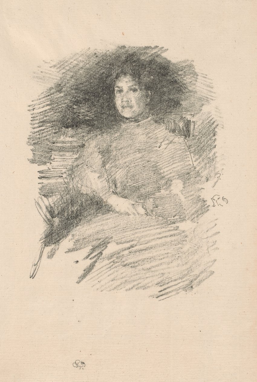 Firelight av James Abbott McNeill Whistler