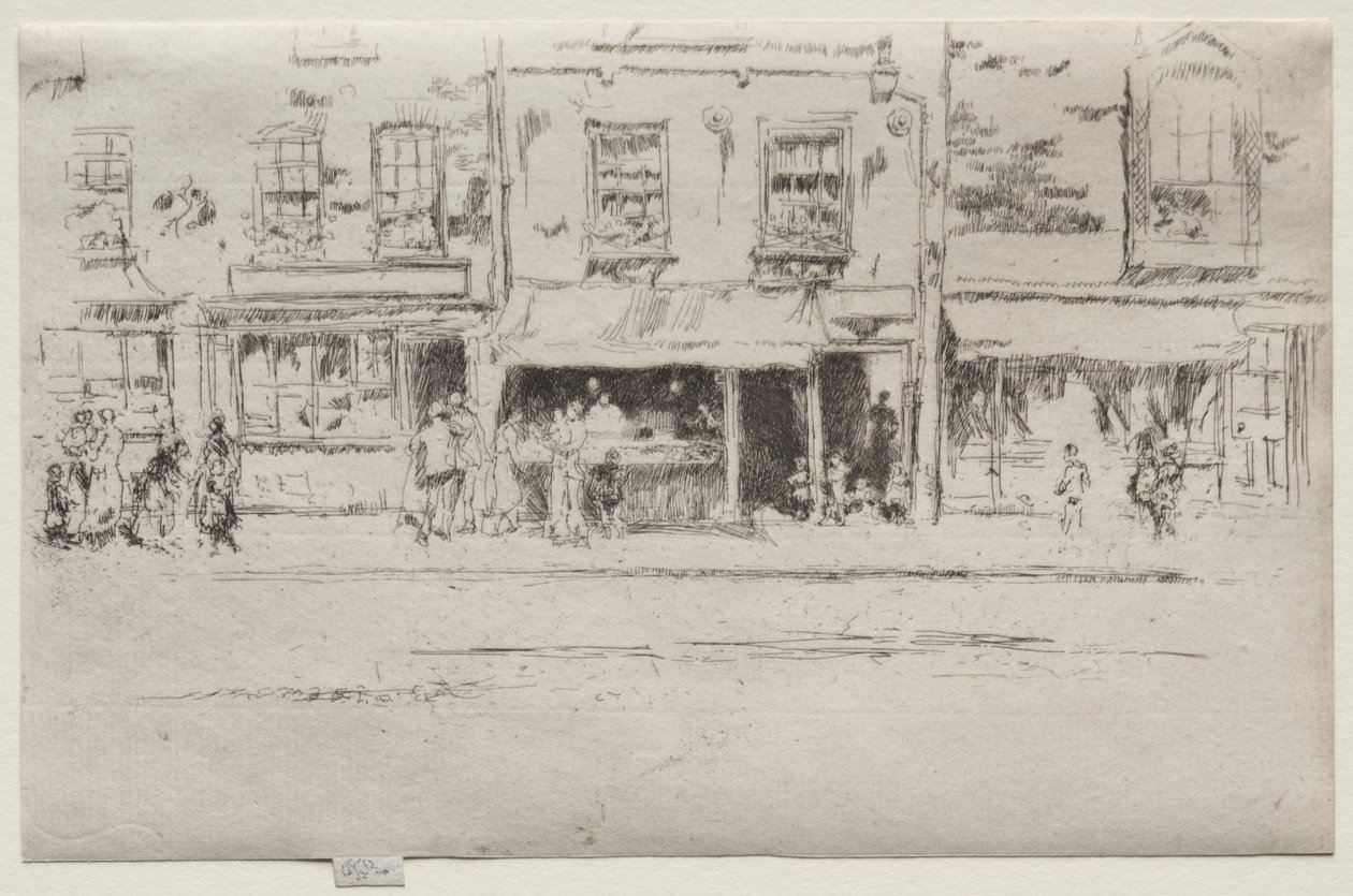 Fiskebutikk, Chelsea av James McNeill Whistler