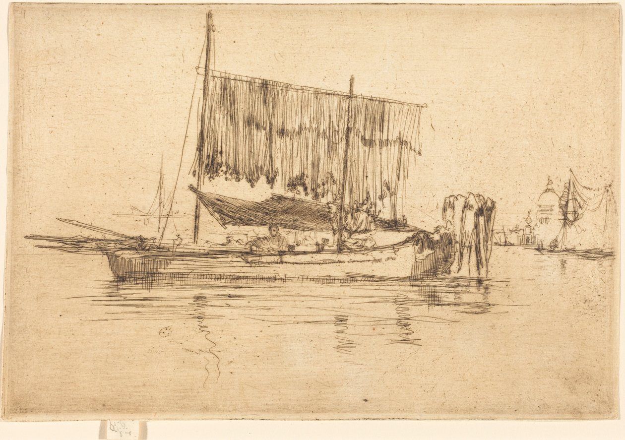 Fiskebåt av James McNeill Whistler