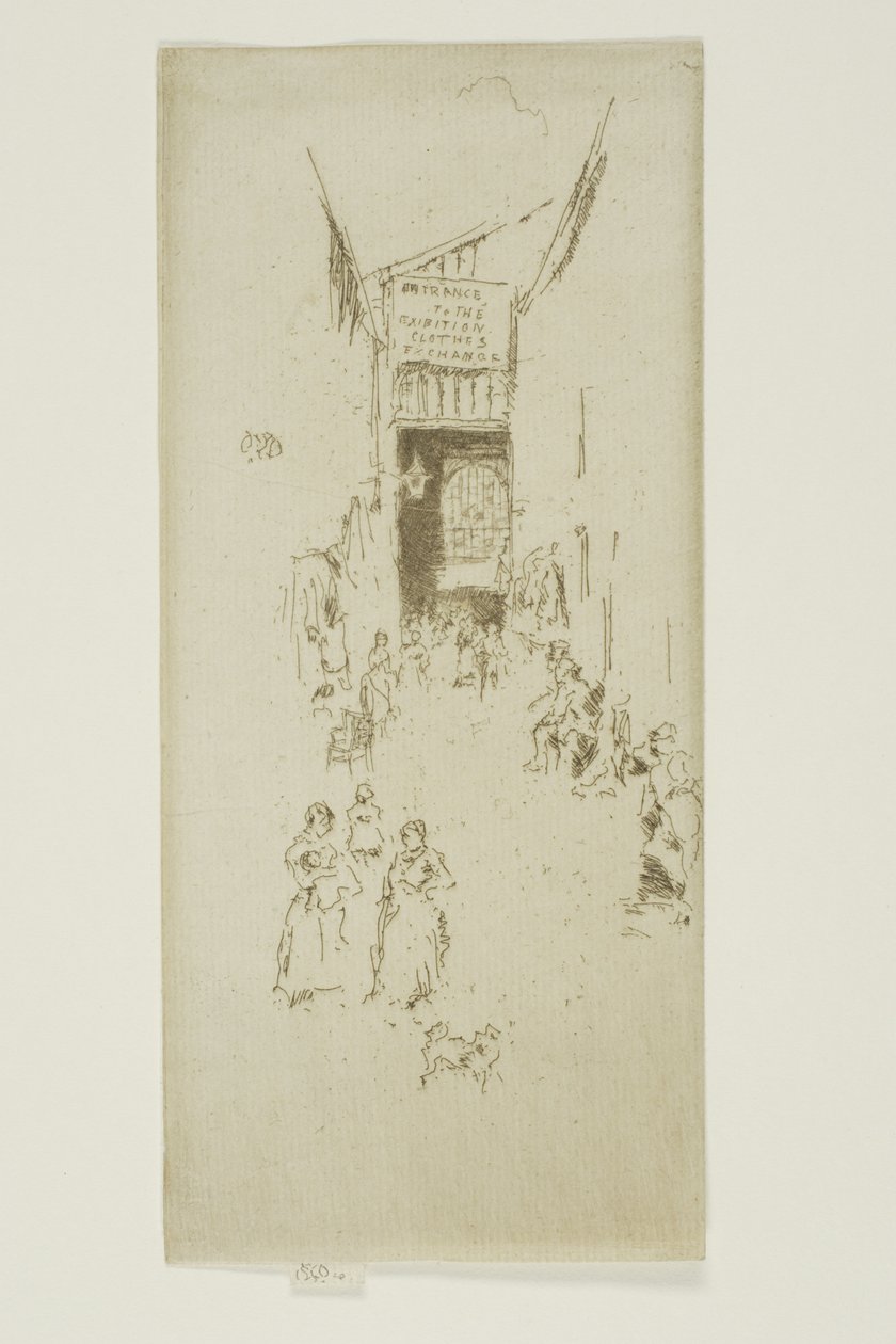 Fleur-de-lys passasje av James Abbott McNeill Whistler