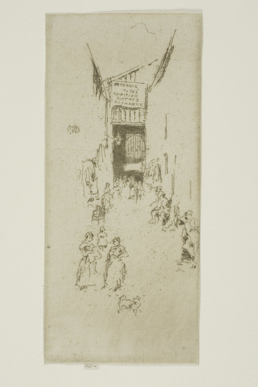 Fleur-de-lys passasje av James Abbott McNeill Whistler