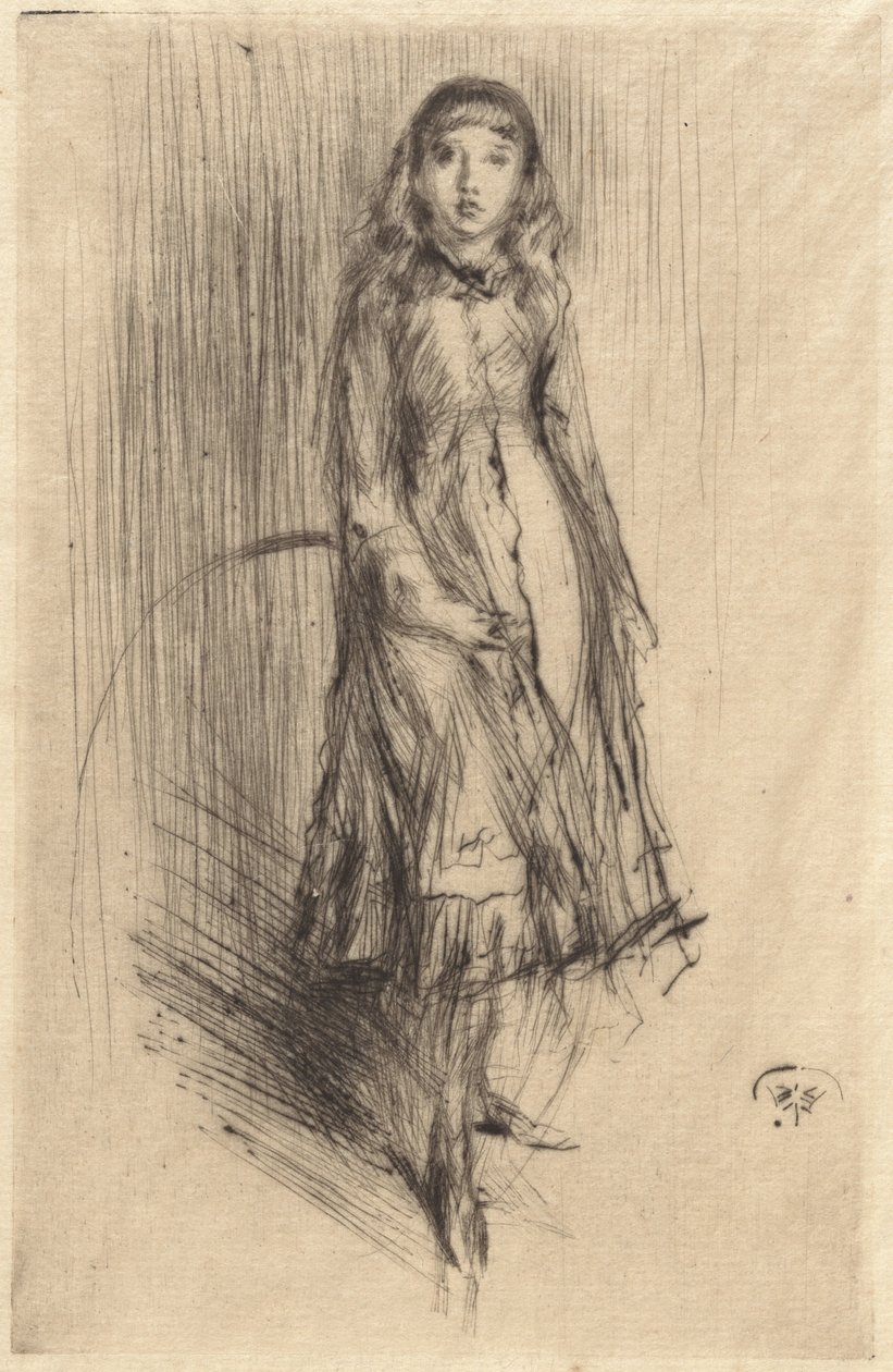 Florence Leyland av James Abbott McNeill Whistler