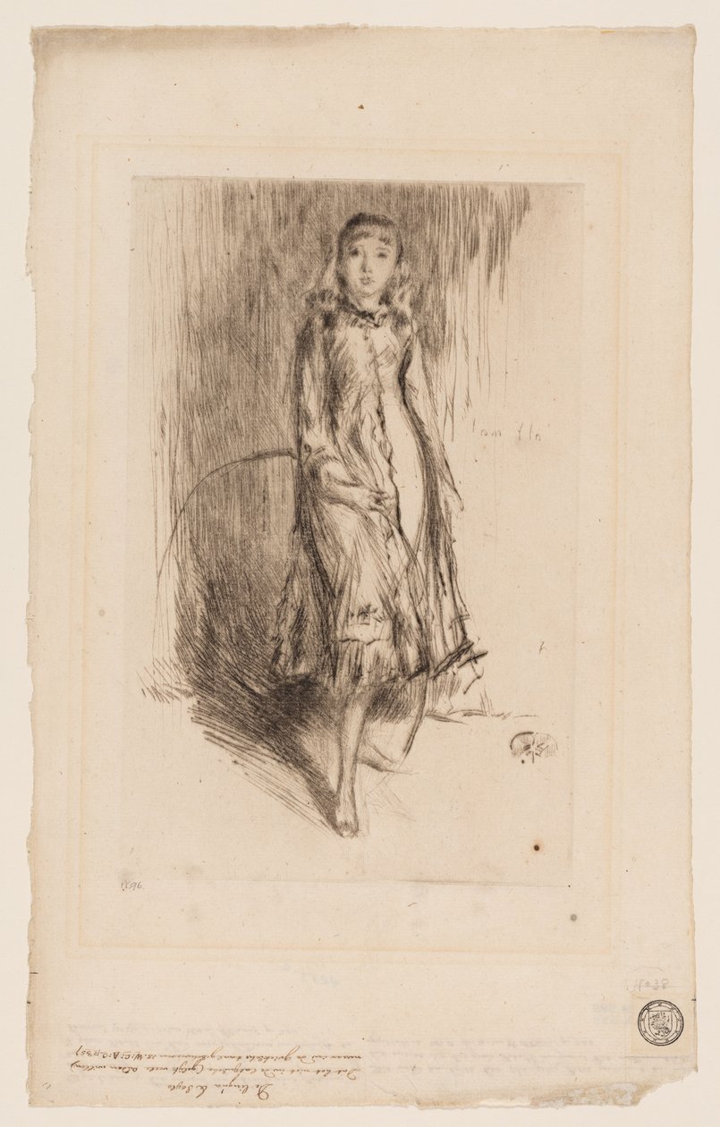 Florence Leyland av James Abbott McNeill Whistler