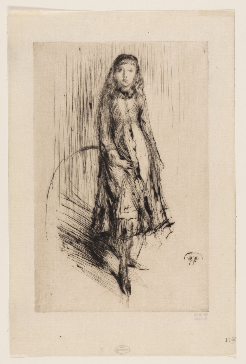 Florence Leyland av James Abbott McNeill Whistler