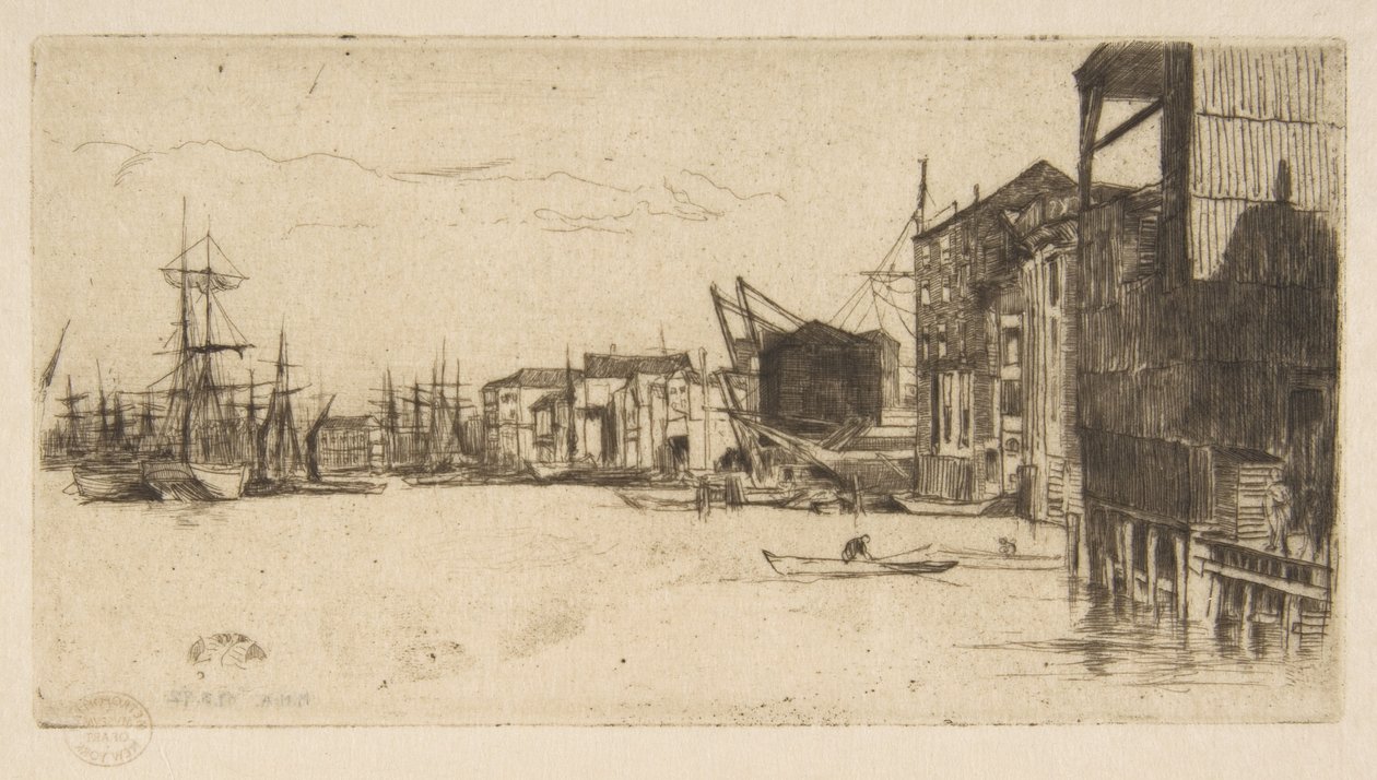 Frihandelskaien av James McNeill Whistler