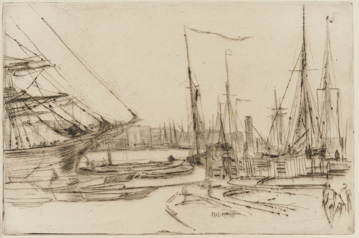 Fra Billingsgate av James Abbott McNeill Whistler