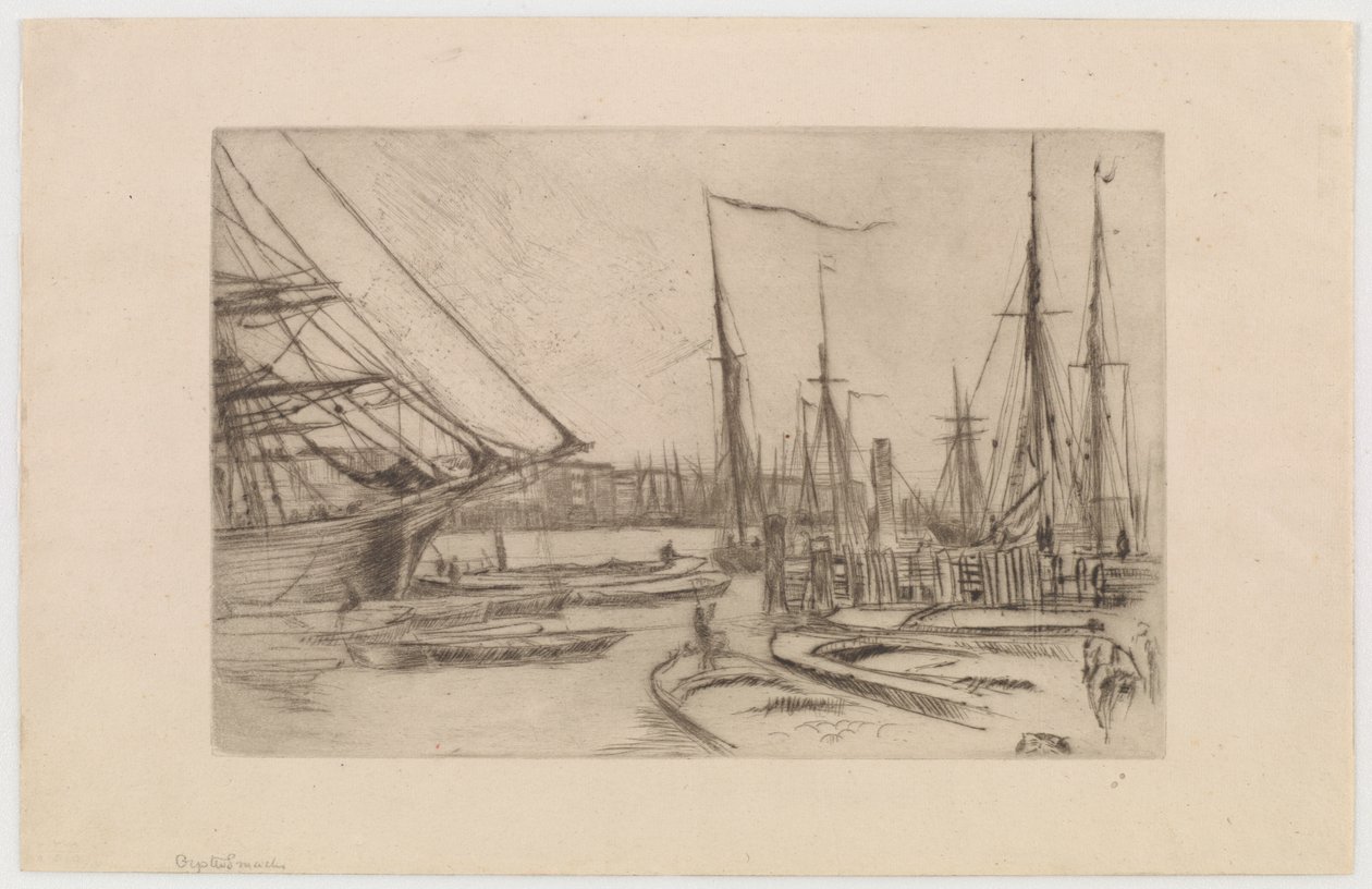 Fra Billingsgate av James Abbott McNeill Whistler