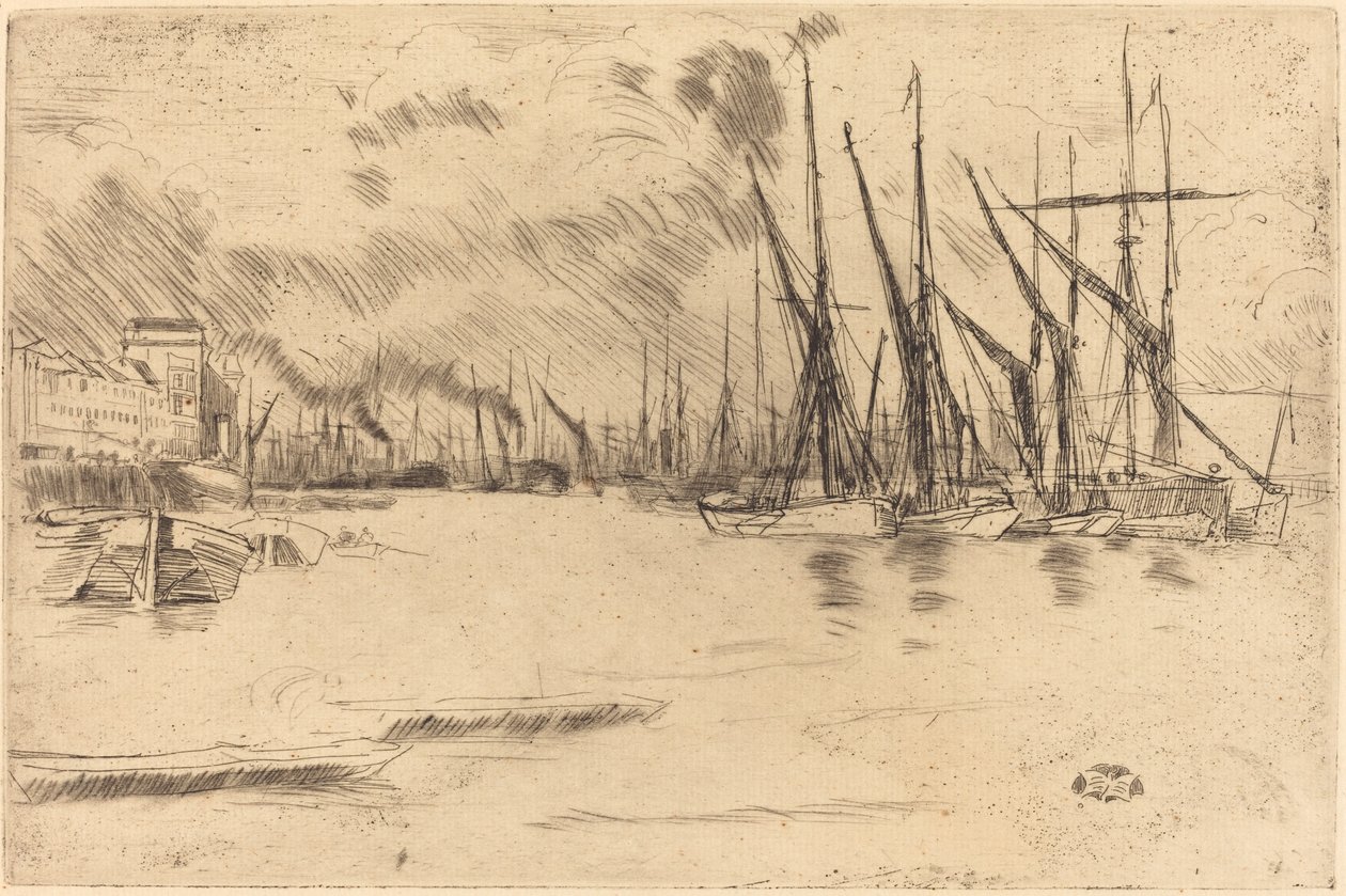 Fra pickle-sildtrapper av James Abbott McNeill Whistler