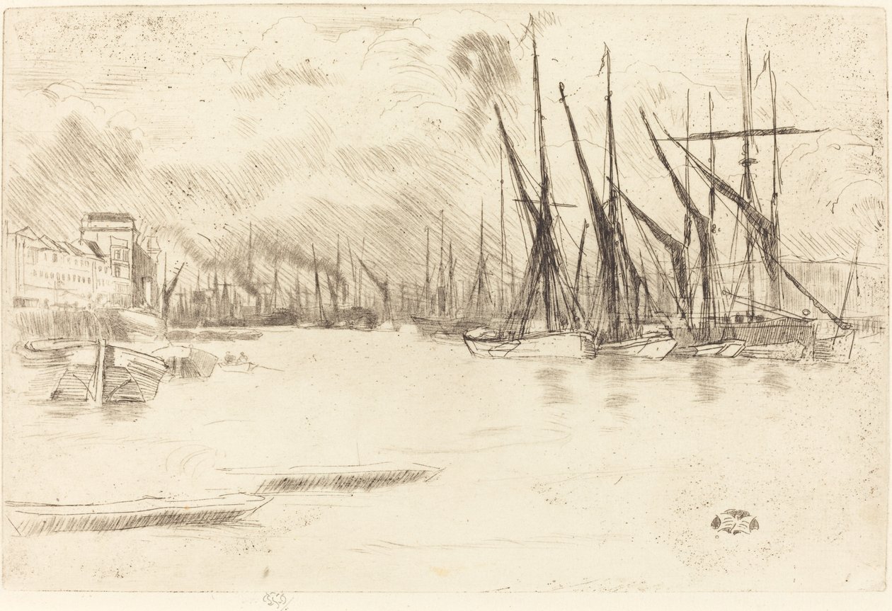 Fra pickle-sildtrapper av James Abbott McNeill Whistler