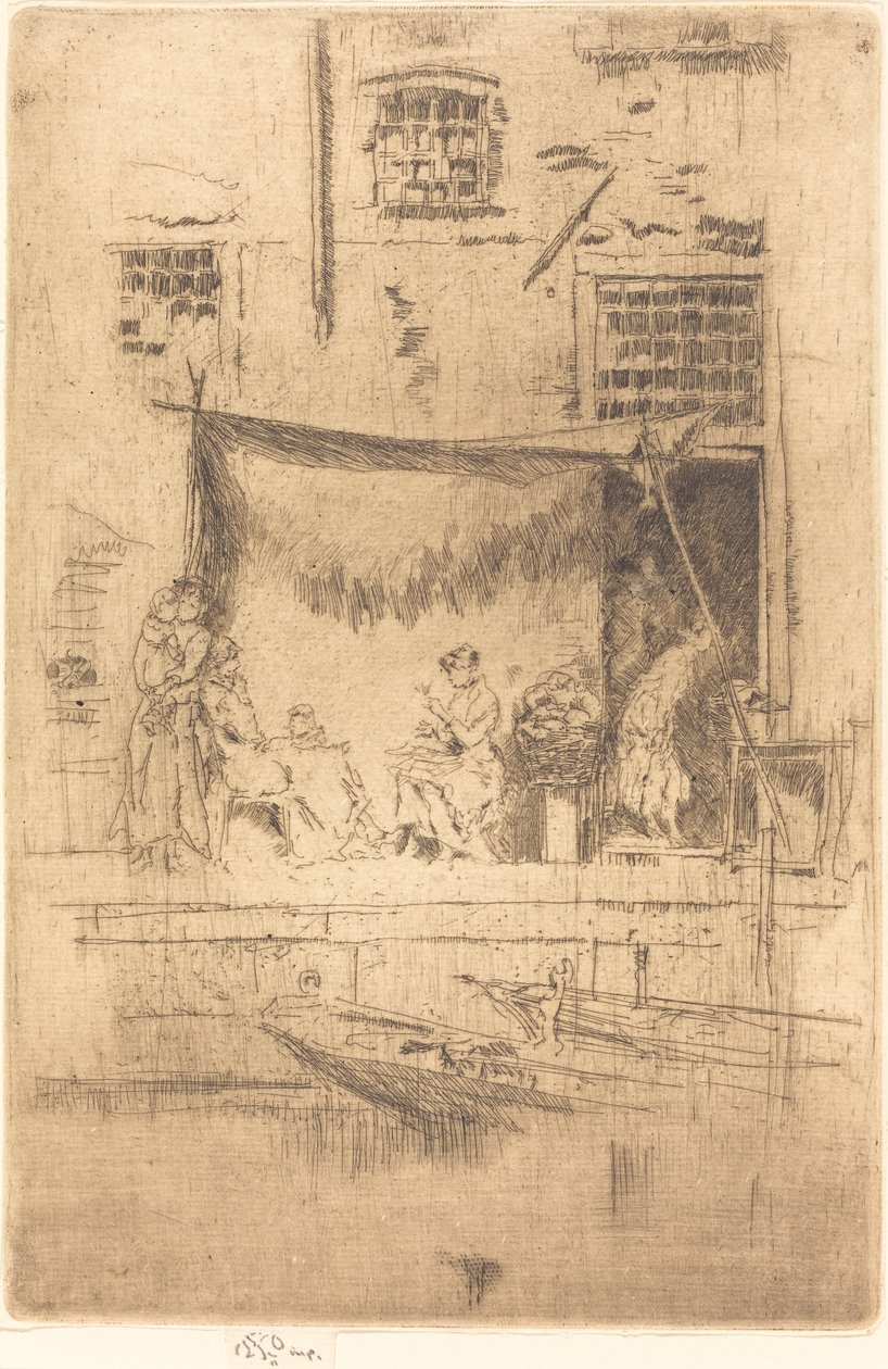 Frukt-stall av James Abbott McNeill Whistler