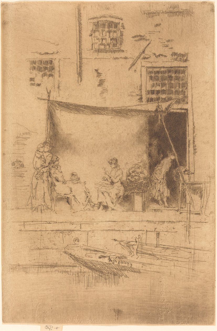 Frukt-stall av James Abbott McNeill Whistler