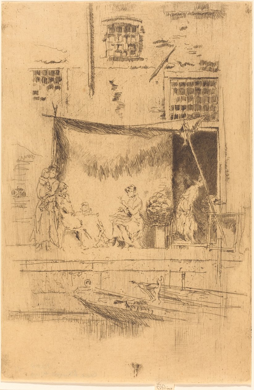 Frukt-stall av James Abbott McNeill Whistler