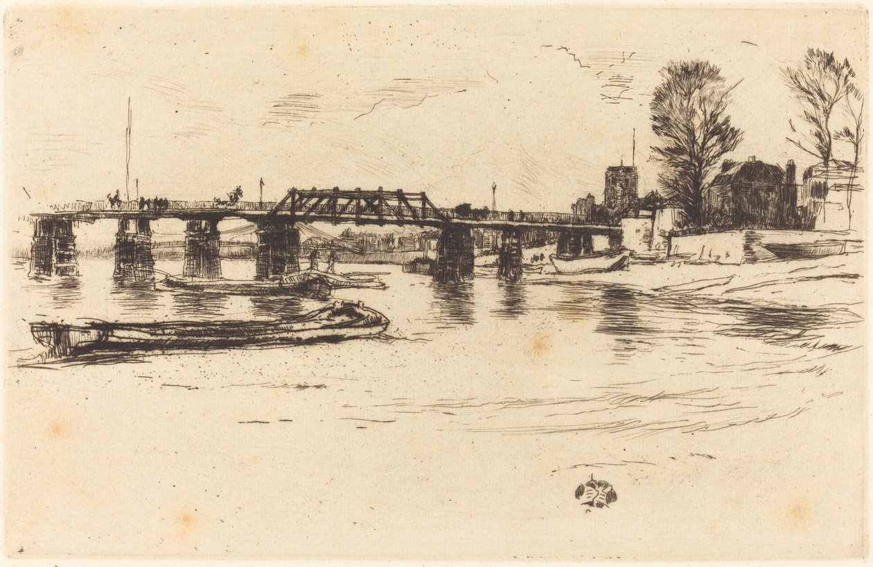 Fulham av James Abbott McNeill Whistler