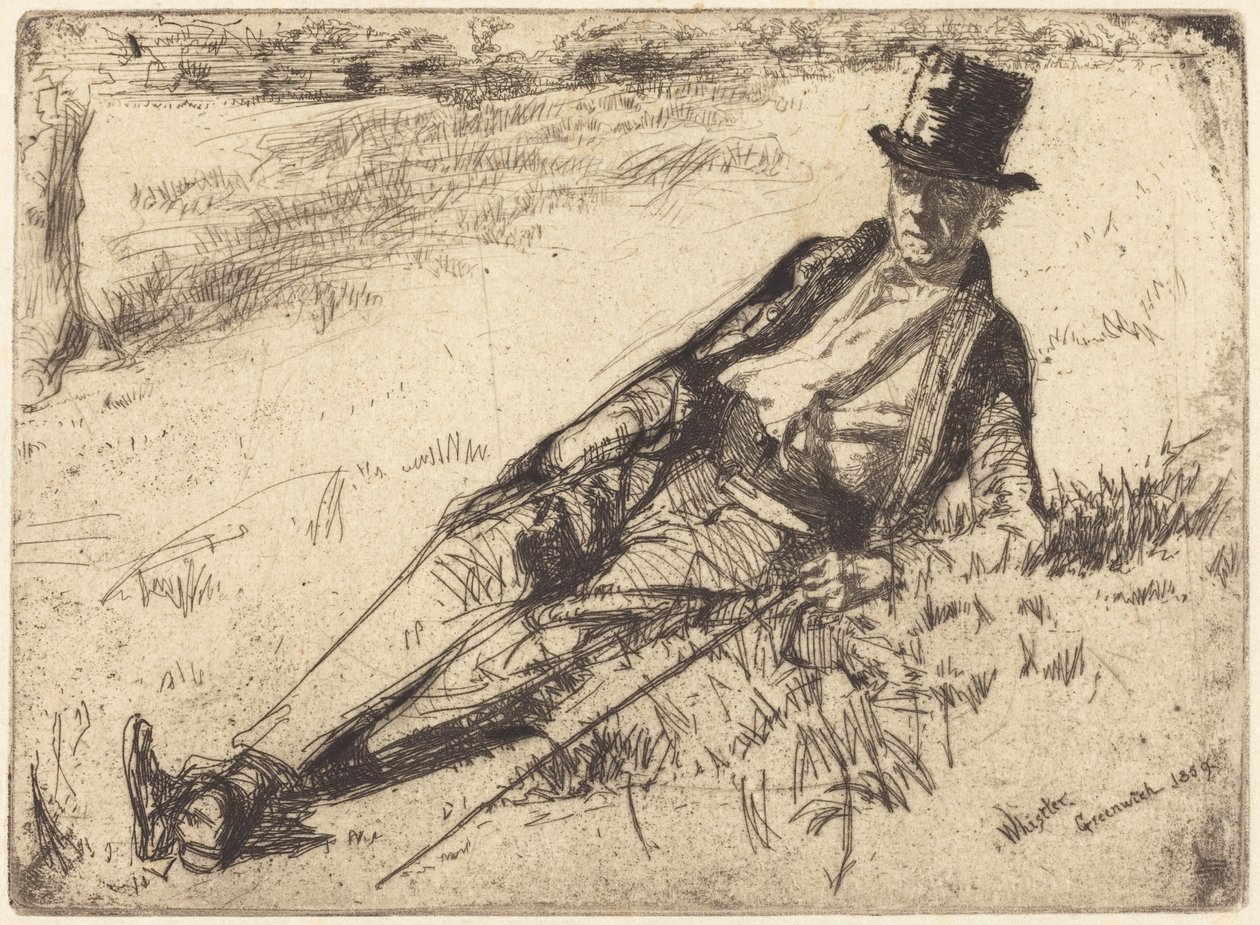 Greenwich-pensjonist av James McNeill Whistler