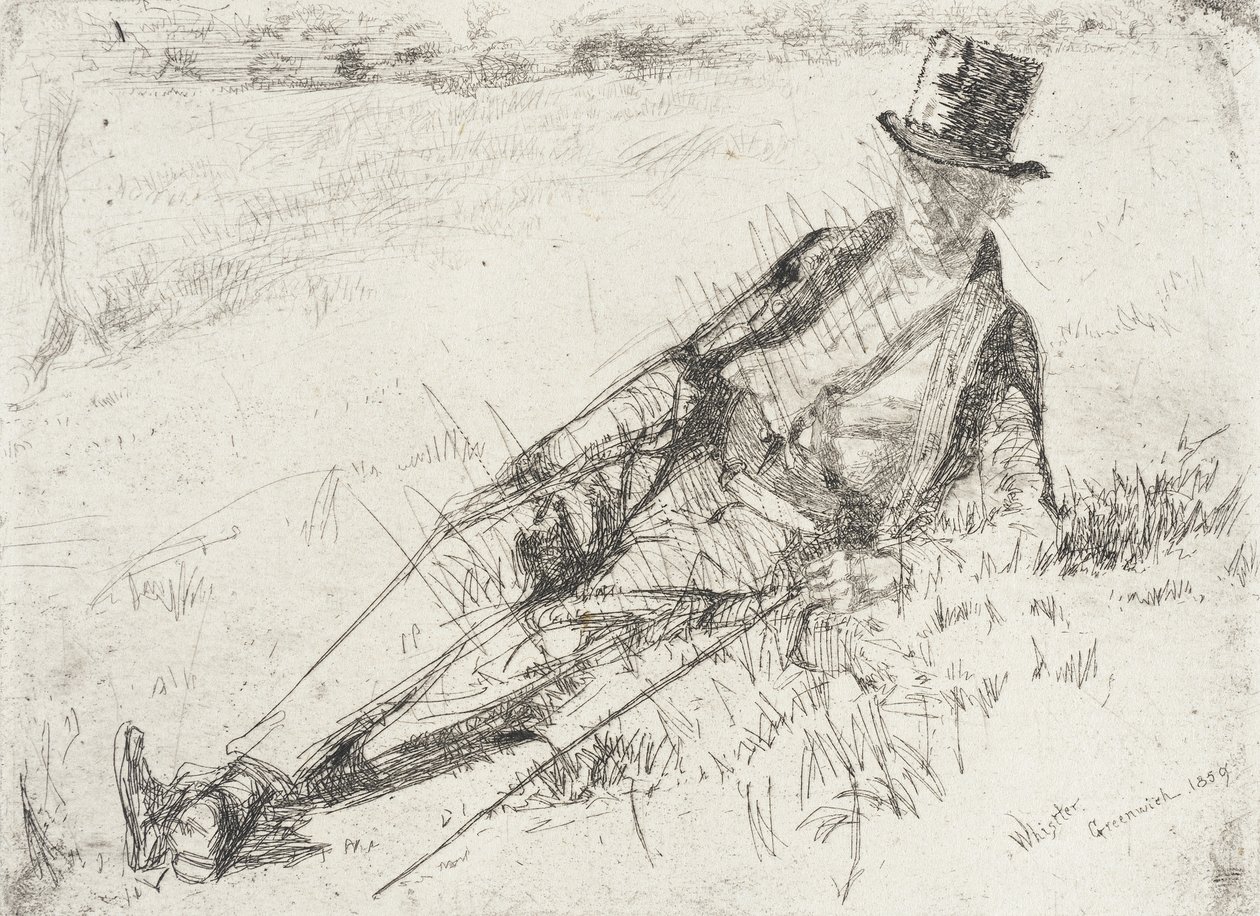Greenwich-pensjonist av James McNeill Whistler
