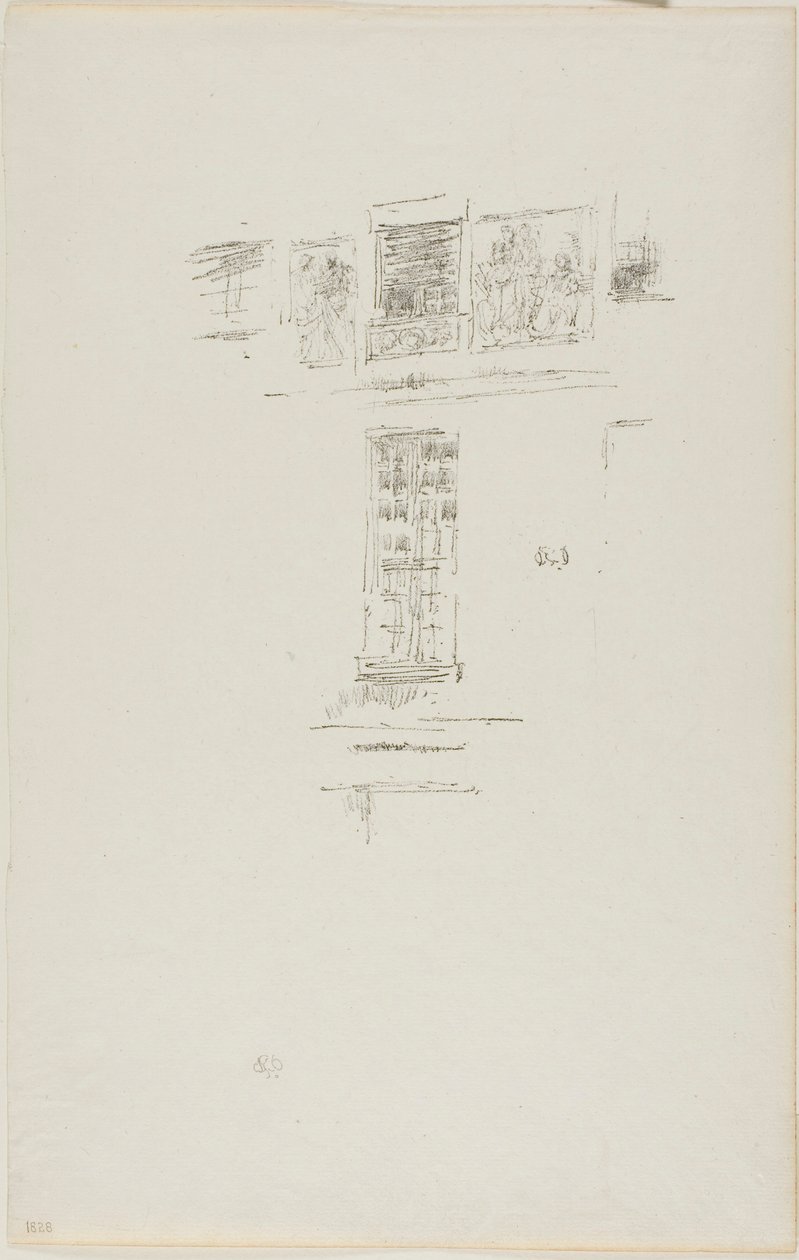 Hôtel Colbert, Windows av James McNeill Whistler