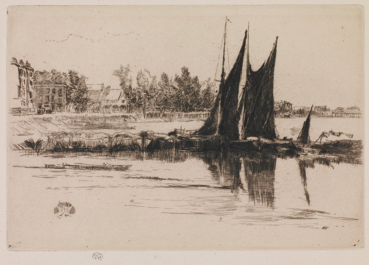 Hurlingham av James Abbott McNeill Whistler