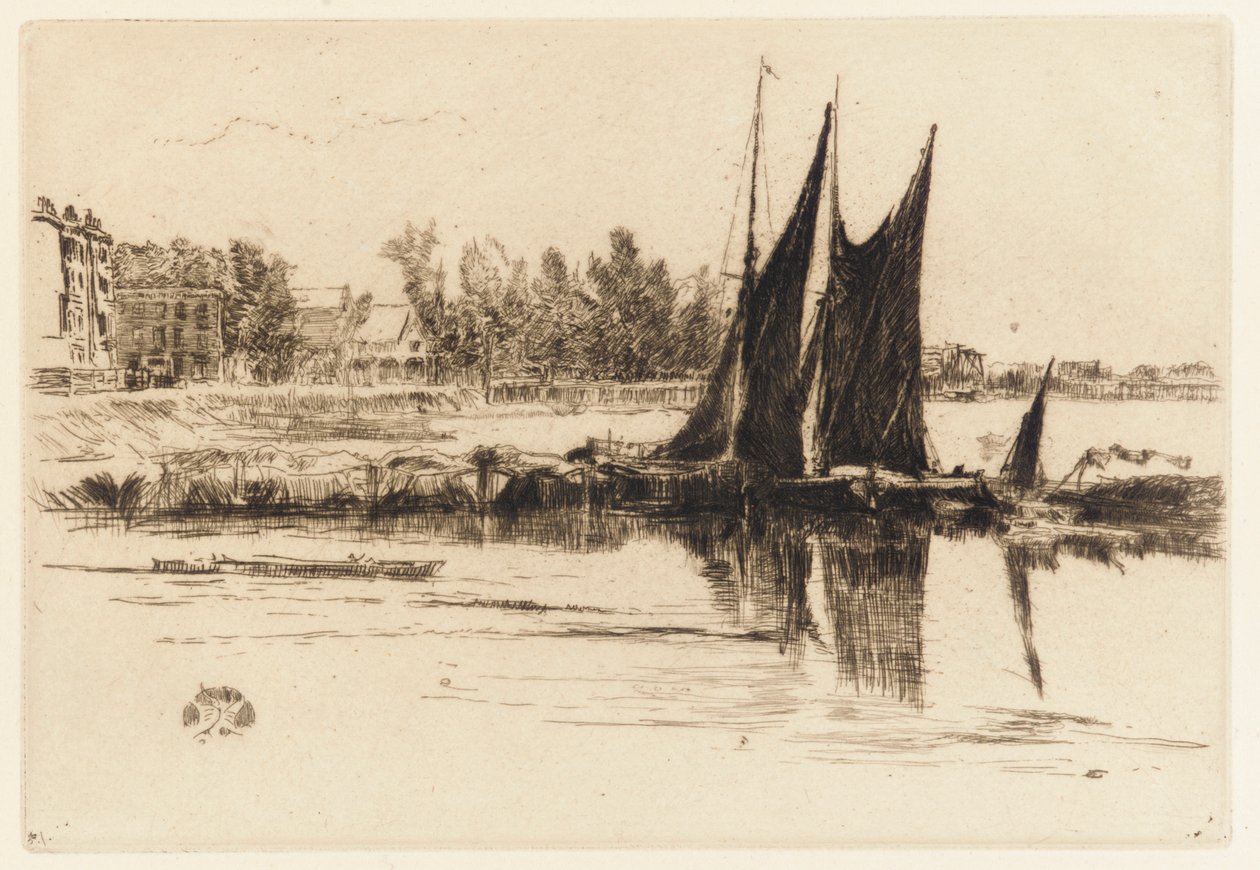 Hurlingham av James Abbott McNeill Whistler