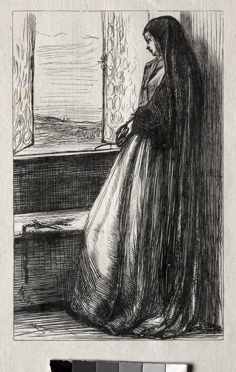 Illustrasjon til «Count Bruckhardt» i «Once a Week» av James McNeill Whistler