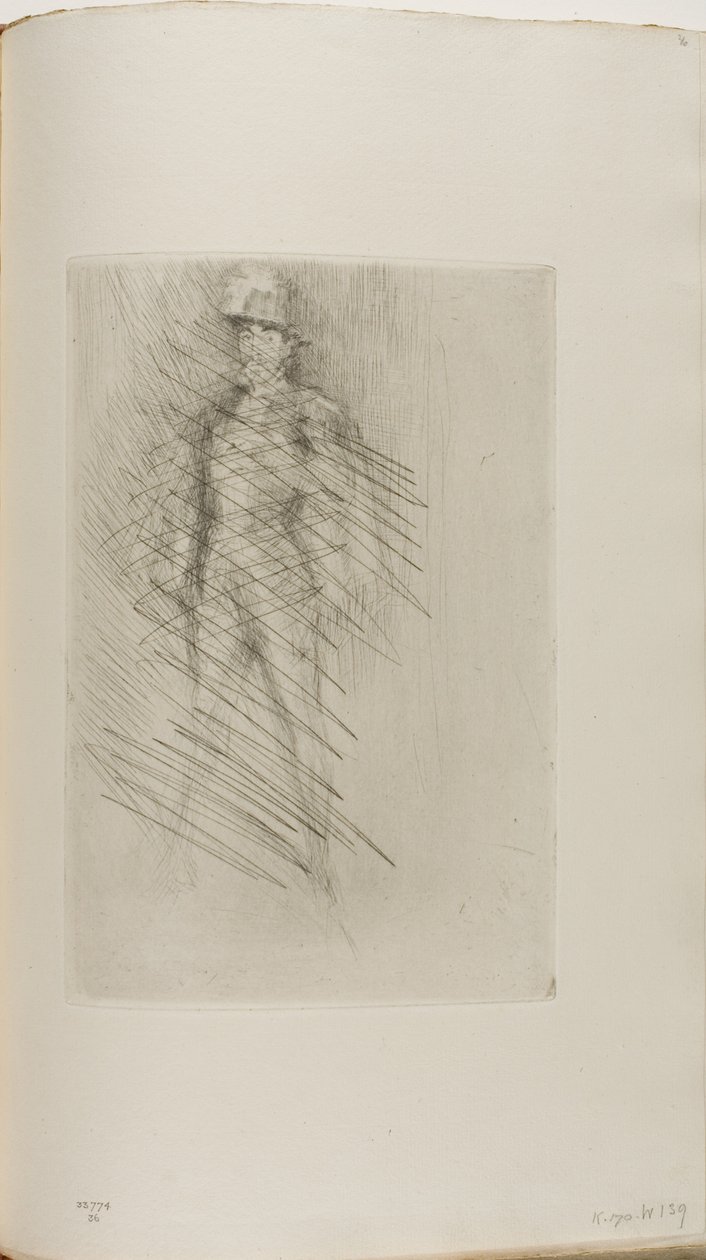 Irving som Filip av Spania, nr. 2 av James Abbott McNeill Whistler