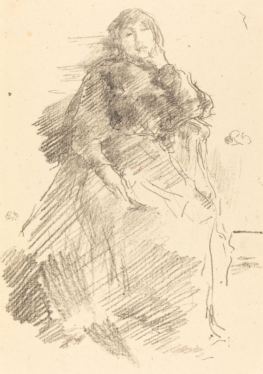 Den vakre late damen av James Abbott McNeill Whistler