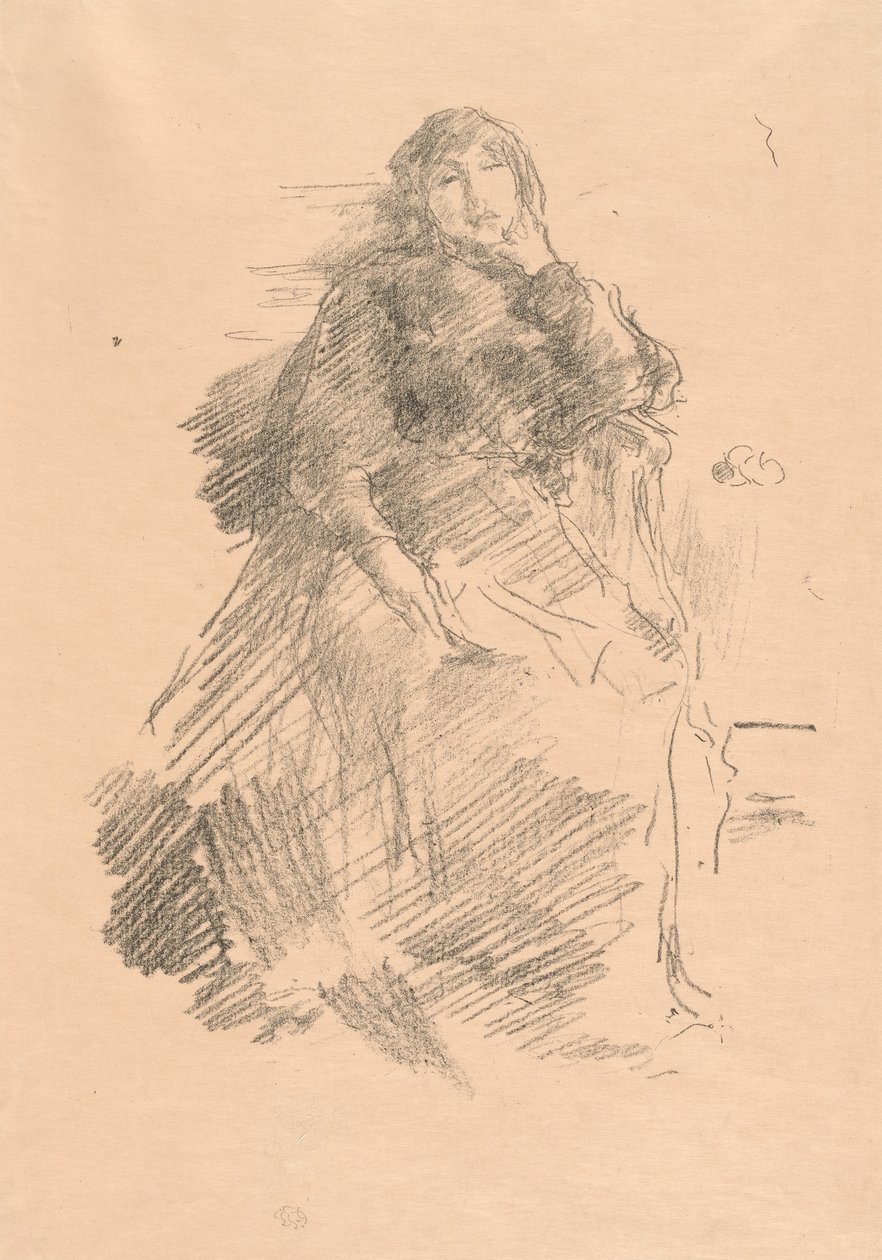 Den vakre late damen av James Abbott McNeill Whistler