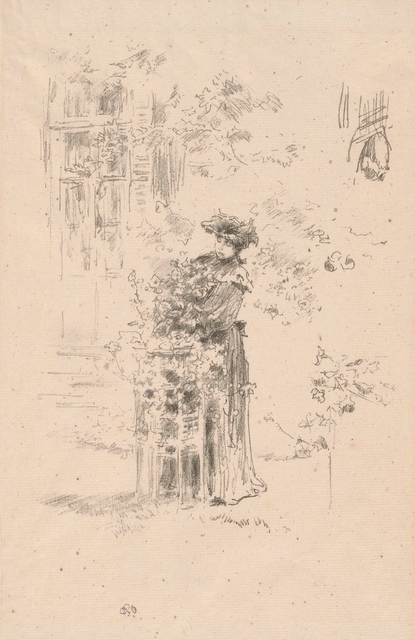 Den vakre gartneren av James McNeill Whistler