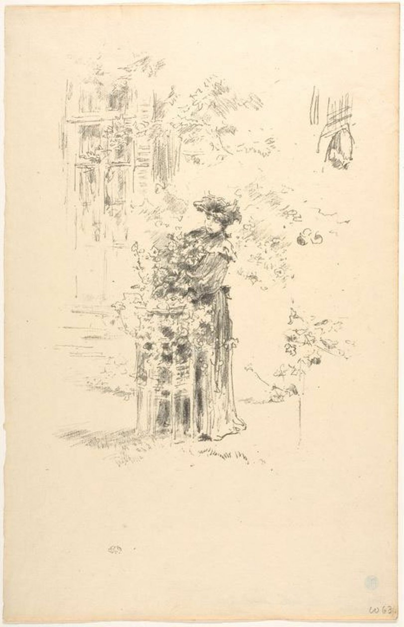 Den vakre gartneren av James Abbott McNeill Whistler