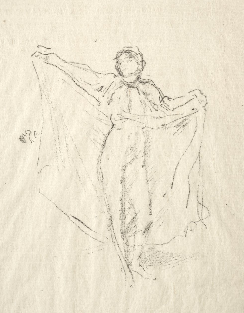 Danserinnen - En aktstudie av James McNeill Whistler
