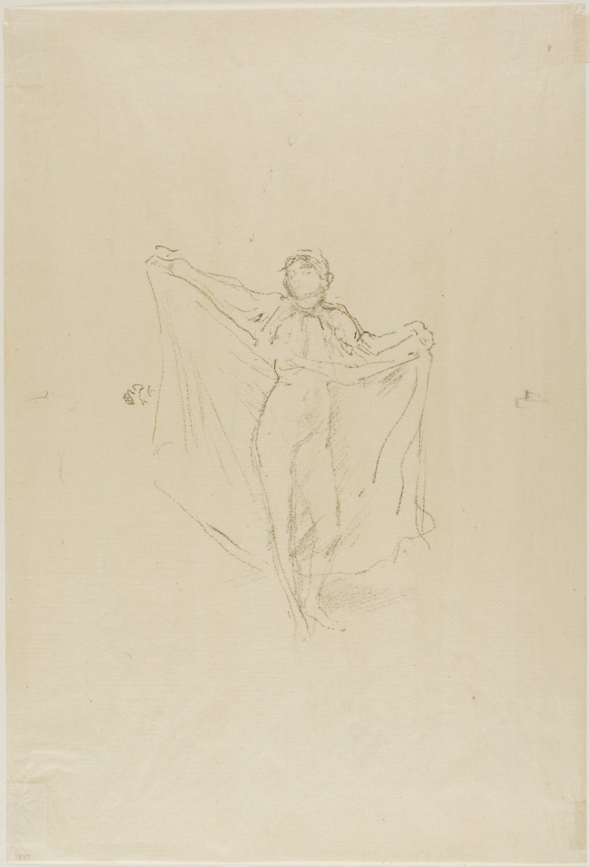 La Danseuse: En studie av naken av James Abbott McNeill Whistler