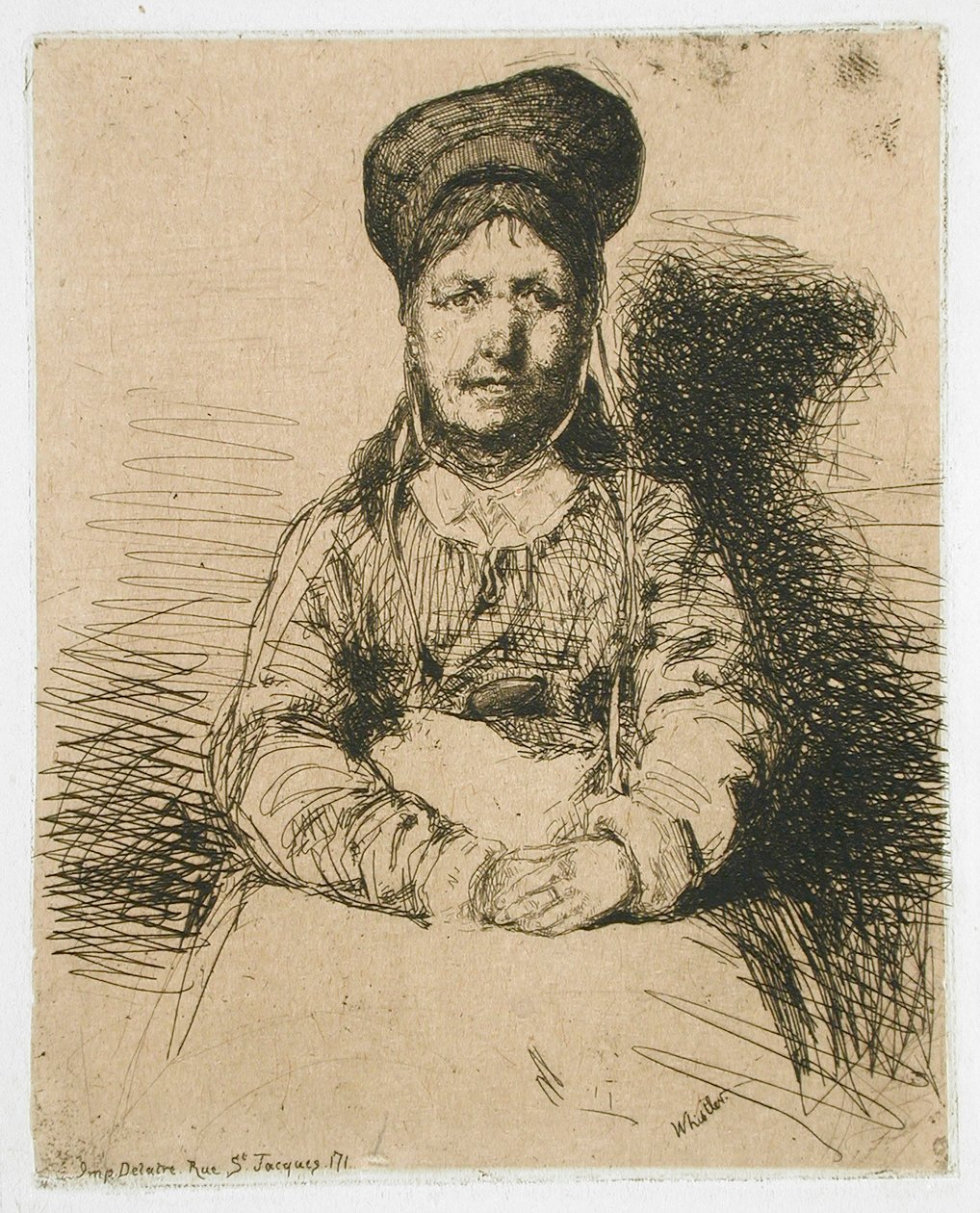 Kjelflikkerkvinnen av James McNeill Whistler