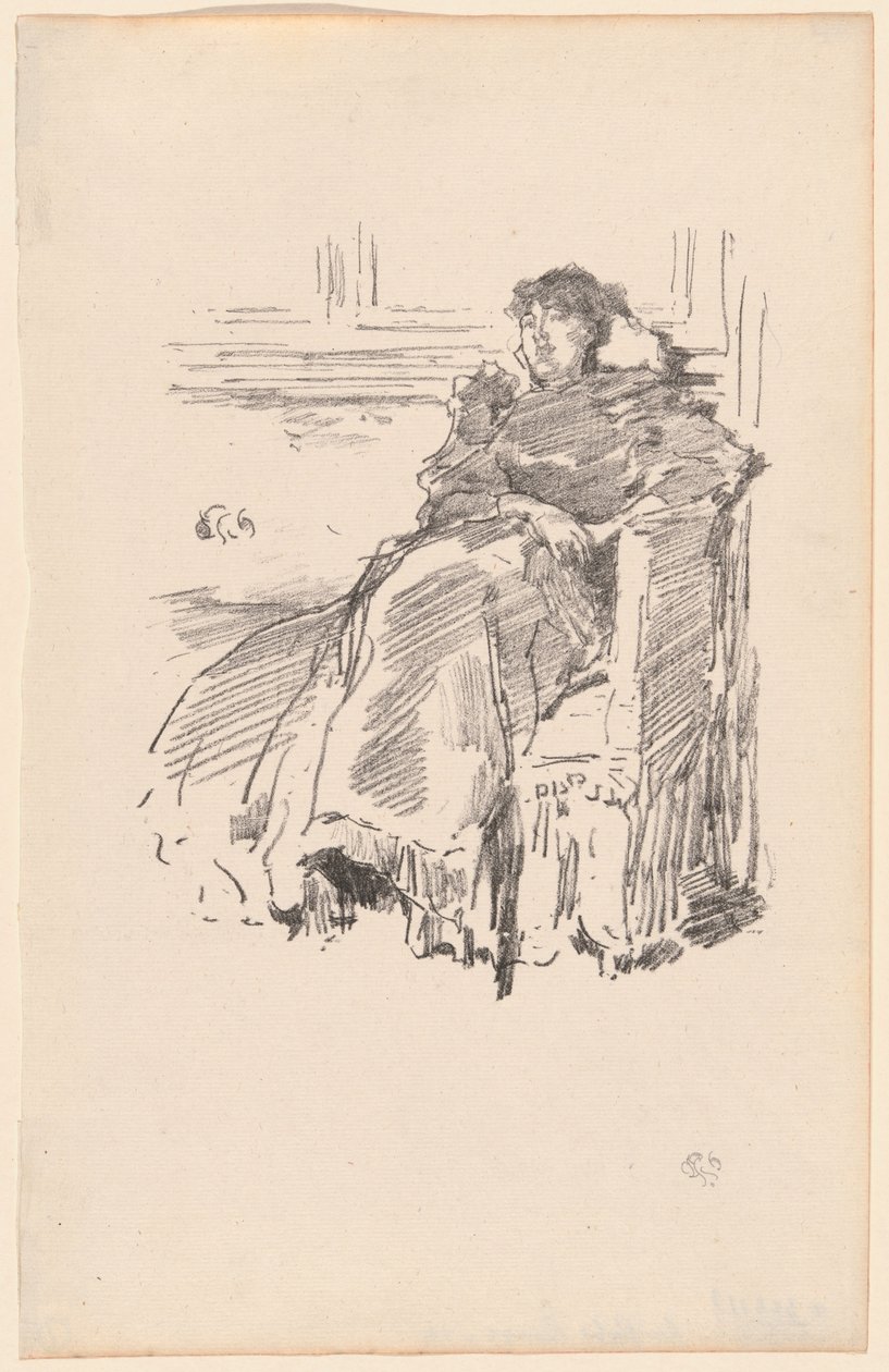 Den røde kjolen av James Abbott McNeill Whistler
