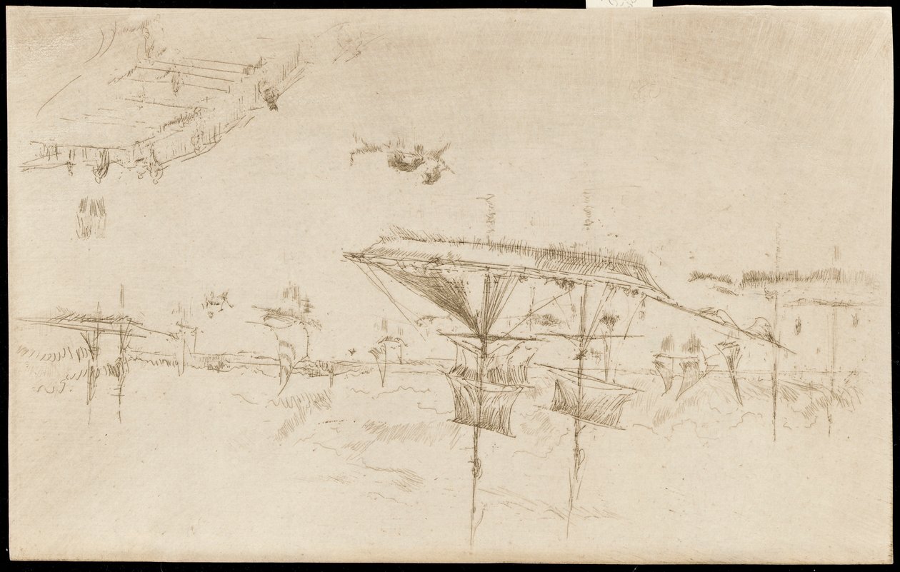 Lagune-middag av James Abbott McNeill Whistler